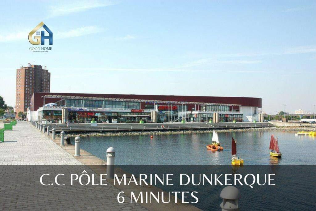 Villa Marine*La Capitainerie Coudekerque-Branche Buitenkant foto
